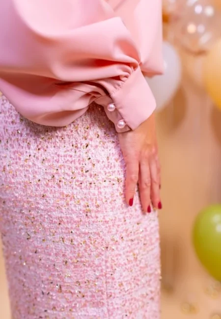 Bluză damă din vâscoză cu mâneci bufante – Eleganță și confort zilnic