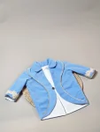 Costum botez Micul Prinț 5 piese catifea – Eleganță pentru bebeluși