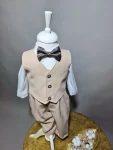 Costum botez din 4 piese Victor