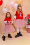 Fustă din tulle pentru fete – Elegantă cu 3 straturi, volum și confort