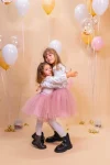 Fustă din tulle pentru fete – Elegantă cu 3 straturi, volum și confort