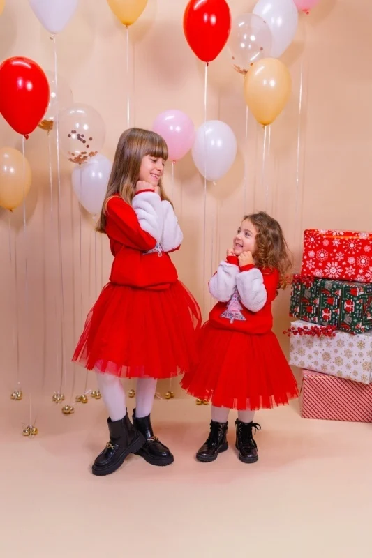 Fustă din tulle pentru fete – model elegant cu 3 straturi