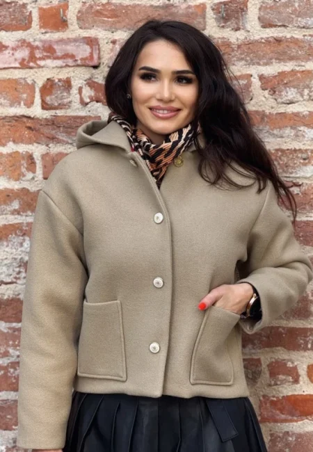 Jachetă damă Ștefania din lână – Eleganță premium și confort termic 2