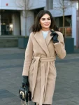 Palton damă din stofă Victoria – Elegant, călduros, lână 80%