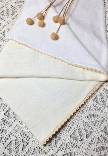 Paturică bebeluși din muselină Gogo