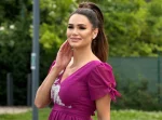 Rochie elegantă din voal cu dantelă Ziana