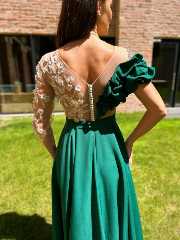 Rochie elegantă lungă Noelia – Rochie de seară rafinată pentru evenimente speciale 5 Rochie elegantă lungă Noelia – Rochie de seară rafinată pentru evenimente speciale 5