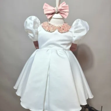 Costumas botez Iancu 6 piese elegant premium fabricat România