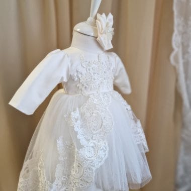 Rochiță botez Nataly elegantă – livrare rapidă România