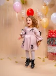 Rochiță fetițe Amelia din bumbac – fustă bufantă, eleganță premium
