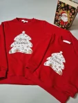 Set bluze familie de Crăciun Anais – bluze asortate familie, festive și confortabile