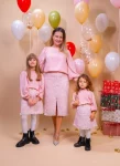 Set bluze mamă fiică din vâscoză Ame – Eleganță și confort pentru tine și fiica ta
