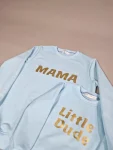 Set bluze mamă fiu din bumbac Little Dude – Confort & Stil Premium