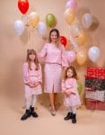 Set fuste mamă fiică din tweed – fustă conică și fustă A line, eleganță asortată