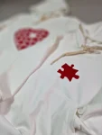 Set hanorace mama fiu fiică Puzzle – Confort și Stil pentru Familie