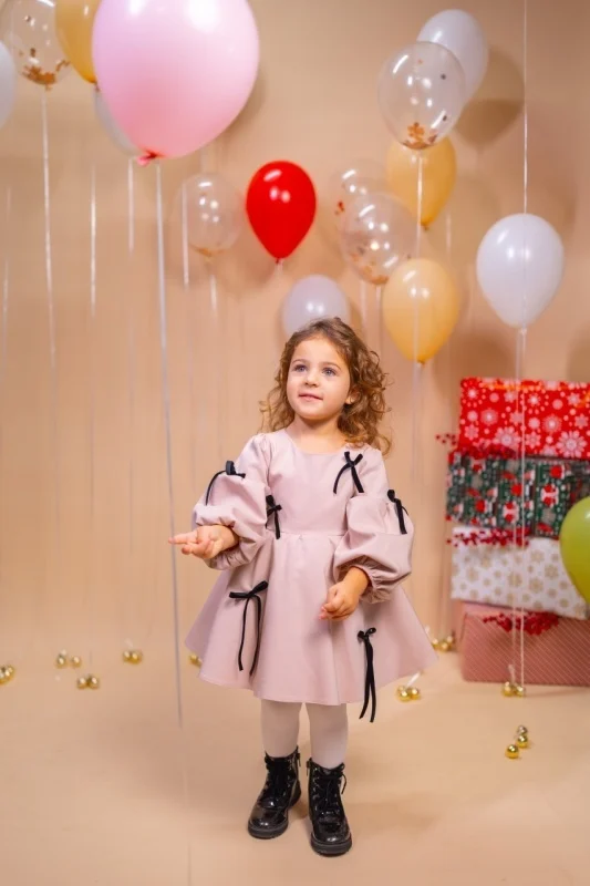 Set rochii mamă fiică Amelia bumbac premium 4 Set rochii mamă fiică Amelia bumbac premium 4