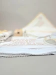 Trusou botez 8 piese ,personalizat model Îngeraș