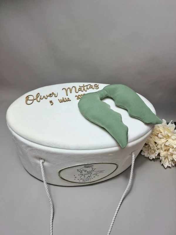 Trusou botez băieți Verde Olive Anton 9 Trusou botez băieți Verde Olive Anton 9