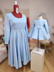 Set rochii mama fiica botez Avi[1]